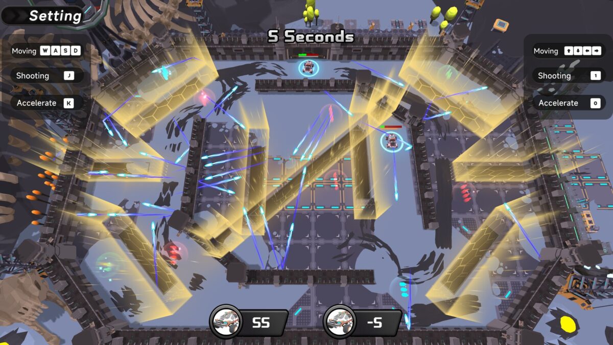 遊戲戰鬥場景截圖