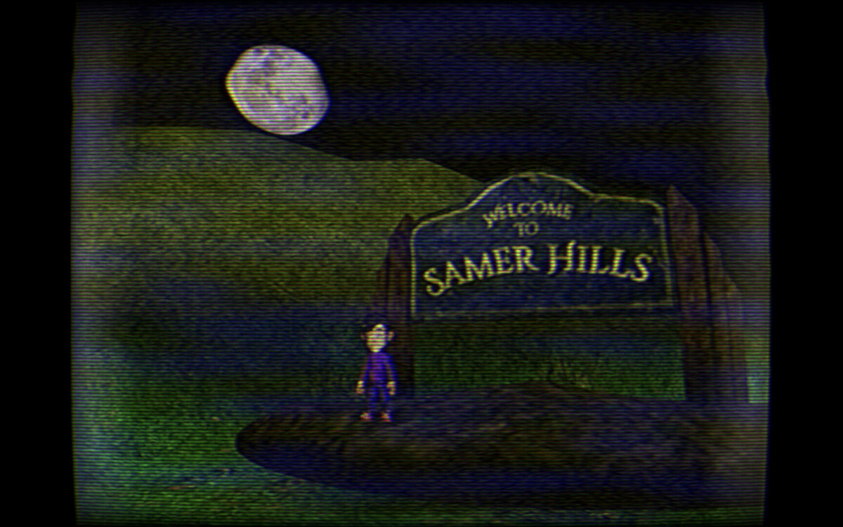 Lawnmower Maniac 遊戲實機畫面 - 復古風格濾鏡