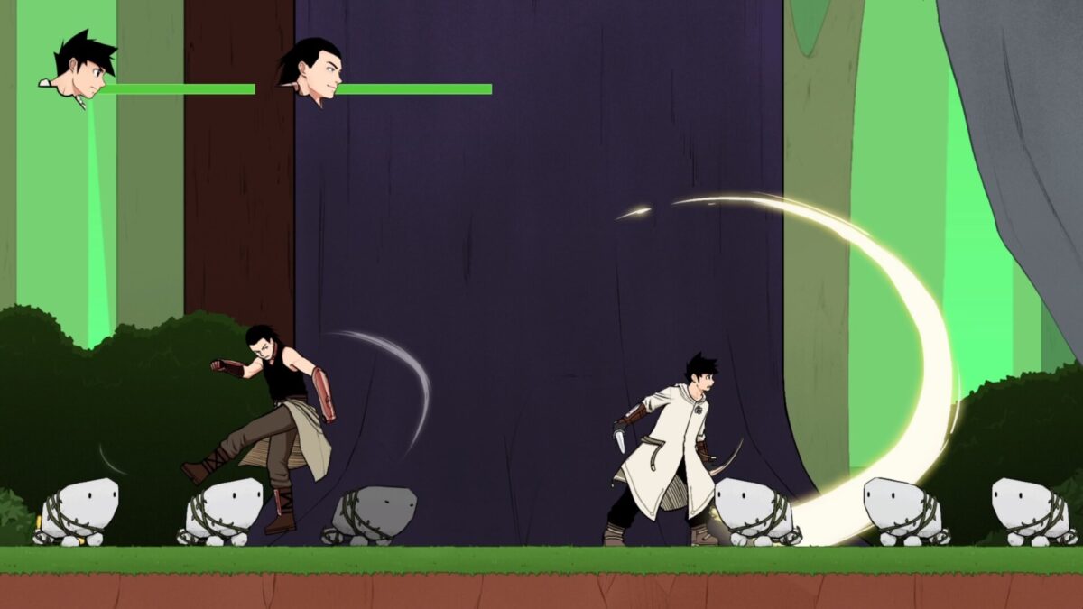 充滿神秘氛圍的過場劇情