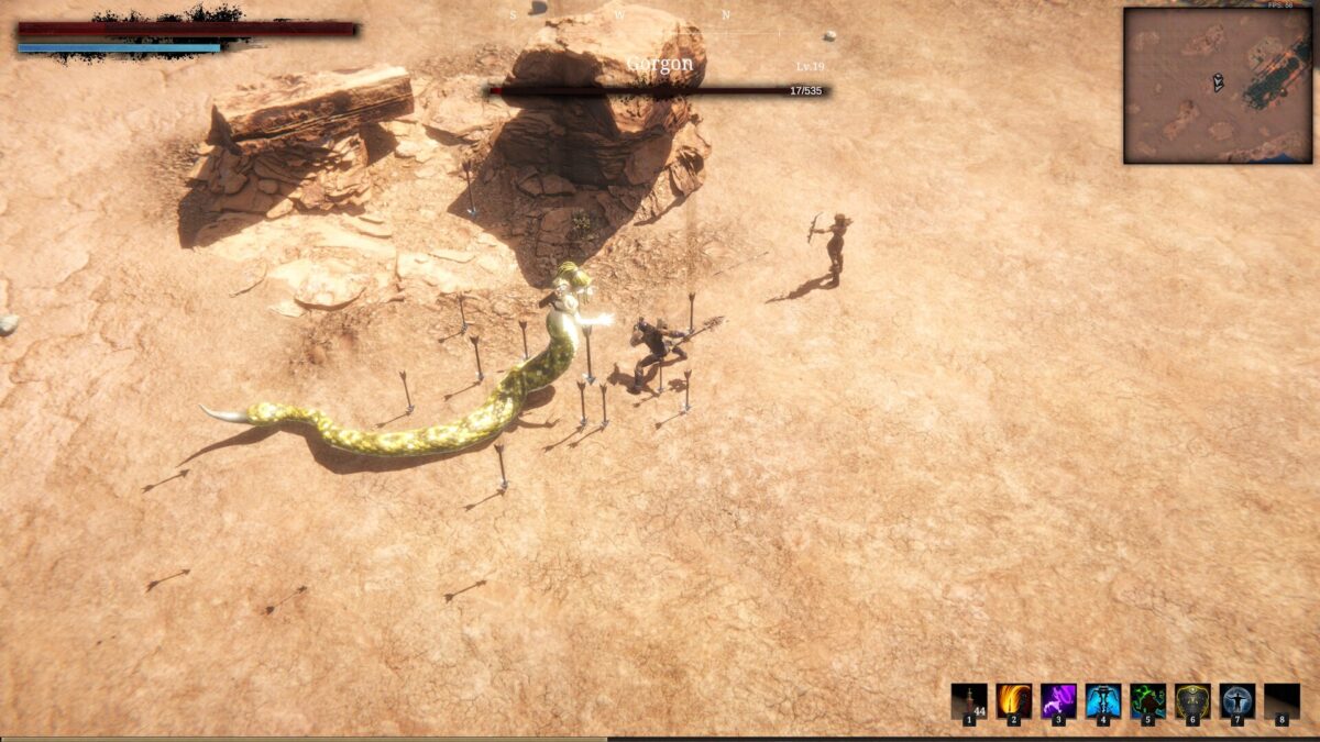 多樣化的武器動作模組