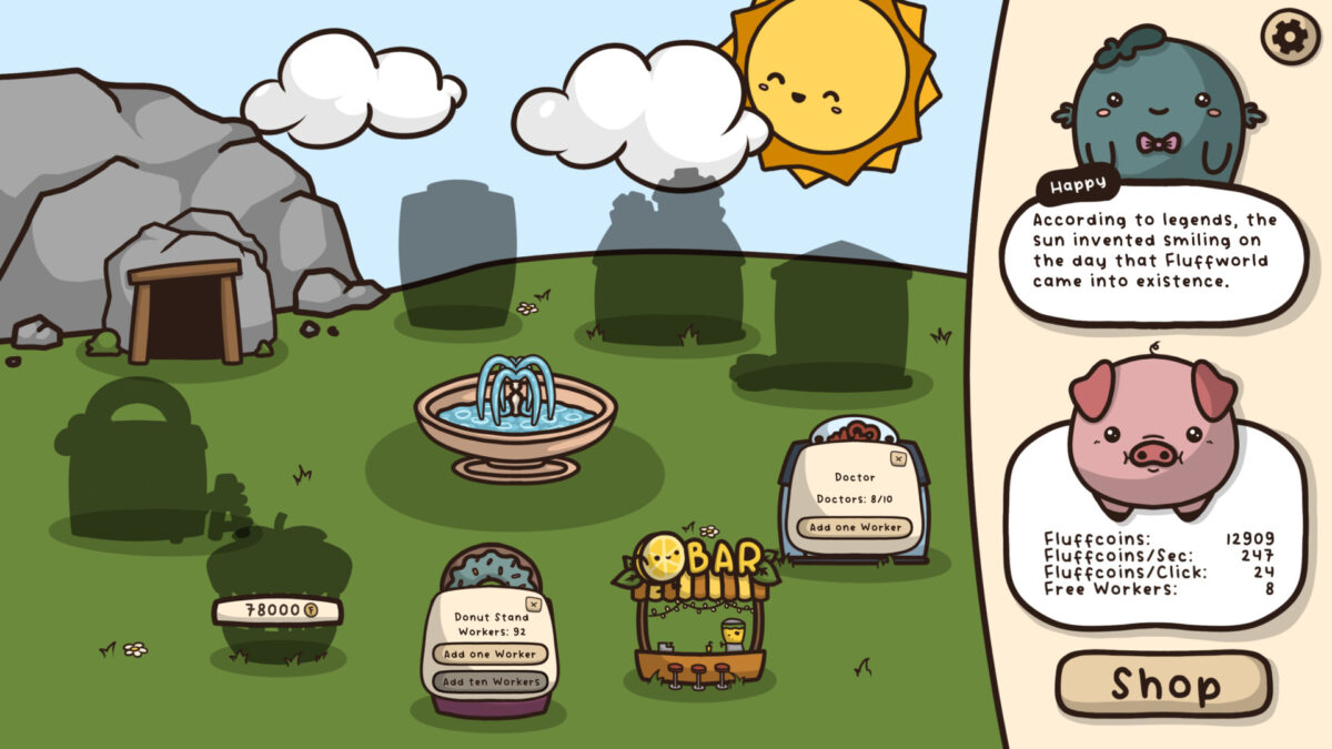 遊戲截圖：夜晚場景與特殊的互動事件