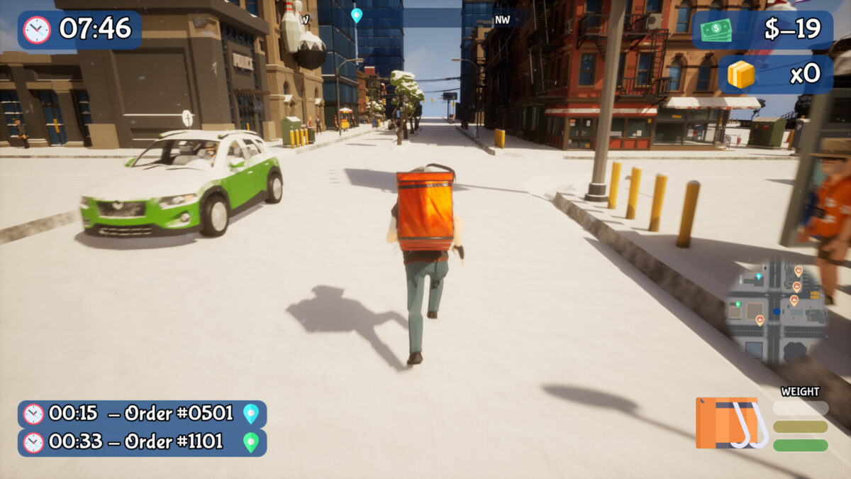 遊戲實機畫面 - 港口配送區