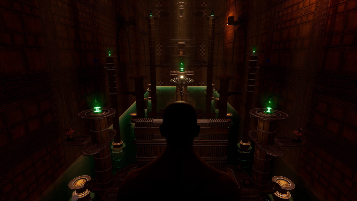 精確平台跳躍的操作展示