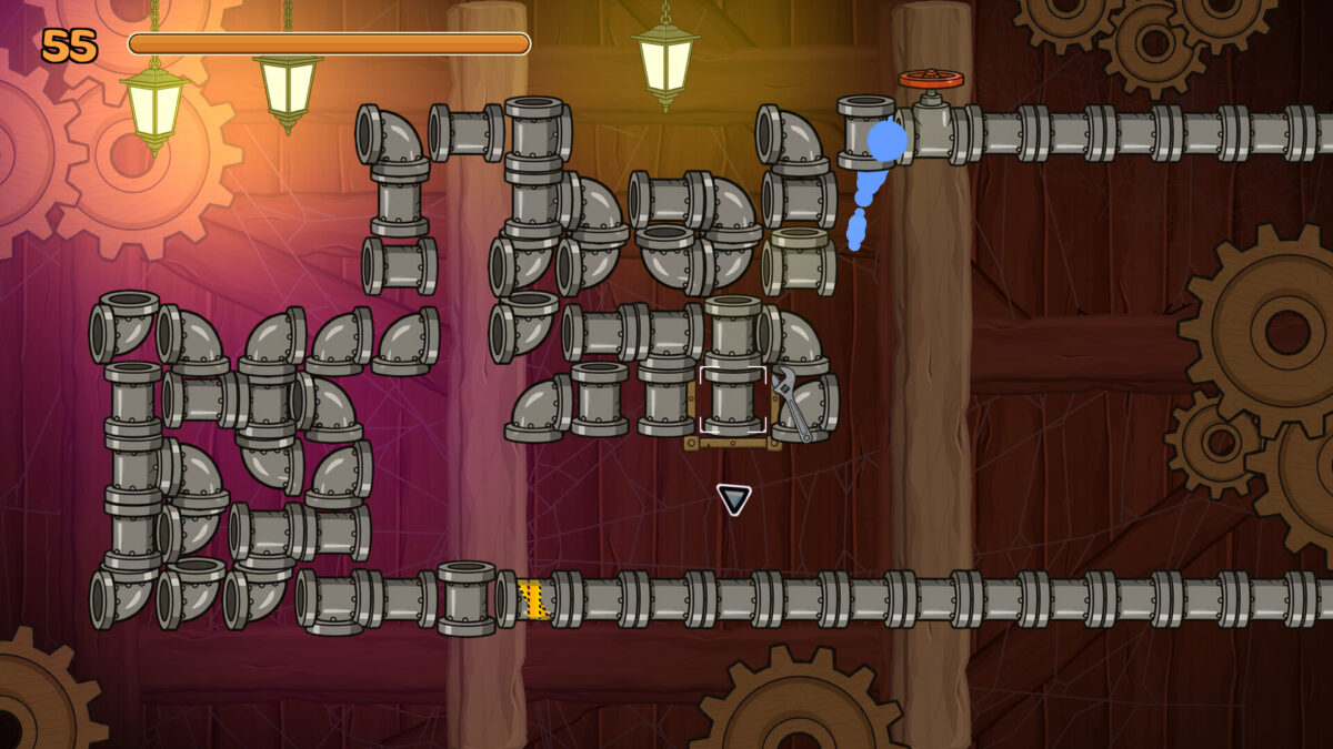 PipeFlow 關卡完成後的滿足感