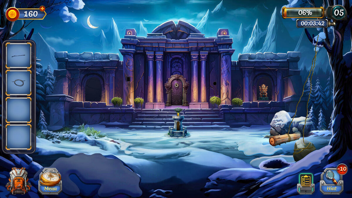 遊戲場景截圖：充滿細節的戶外探索