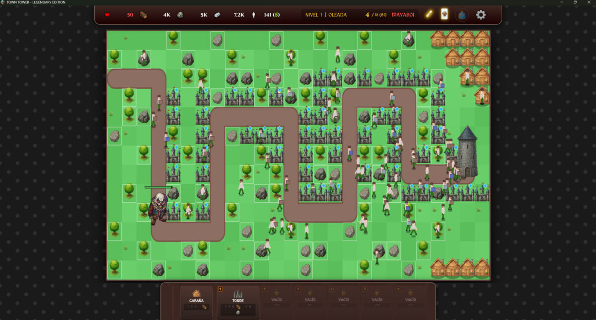 Town Tower 防禦塔建設細節