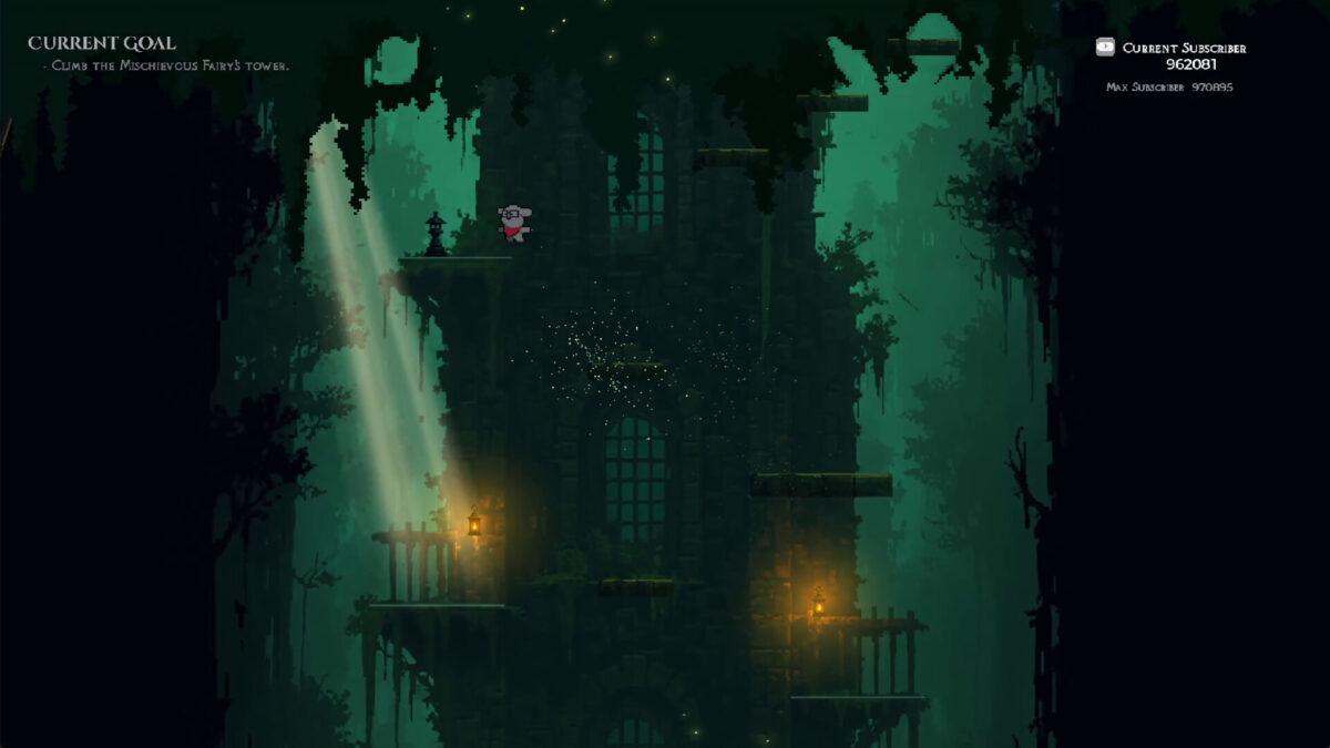 遊戲中後期的壯麗坑洞景觀