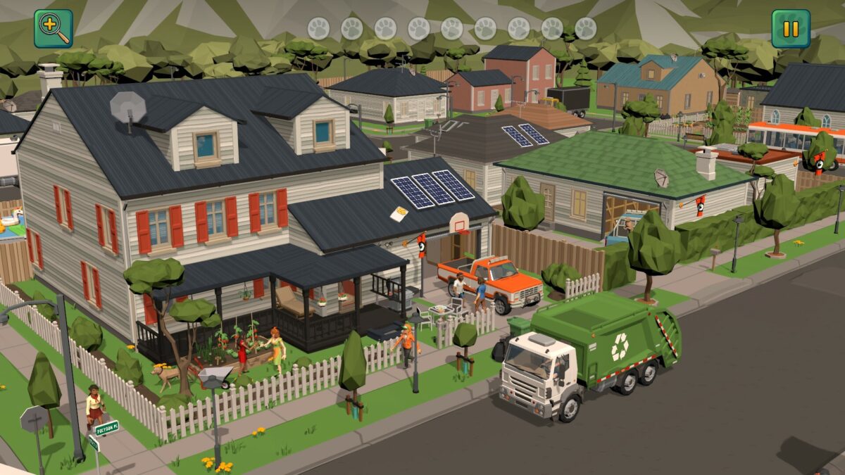 華麗的 3D 地圖場景細節