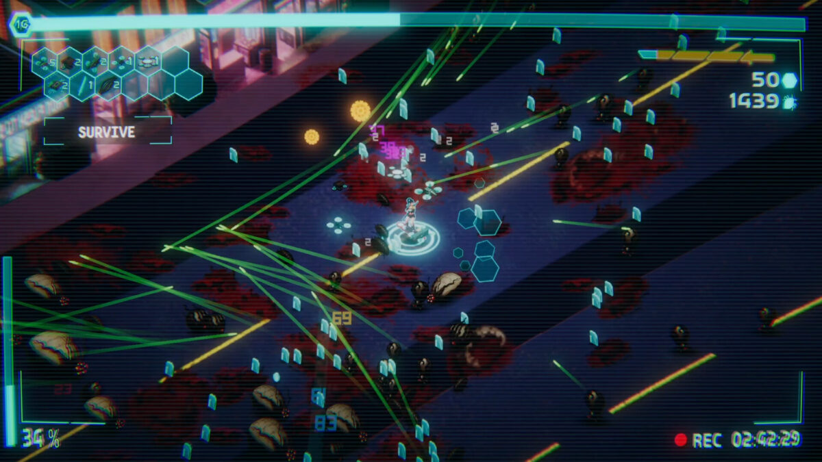 CybeRage 技能升級介面展示