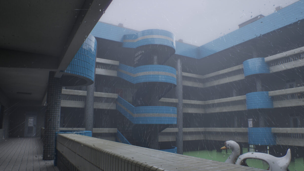 極致寫實的雨夜場景