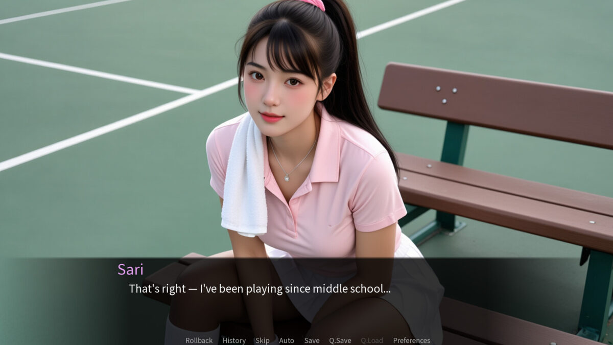 遊戲場景截圖 - 電台錄音室