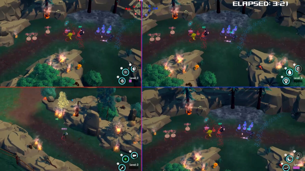 League of Foes 團隊戰鬥演示