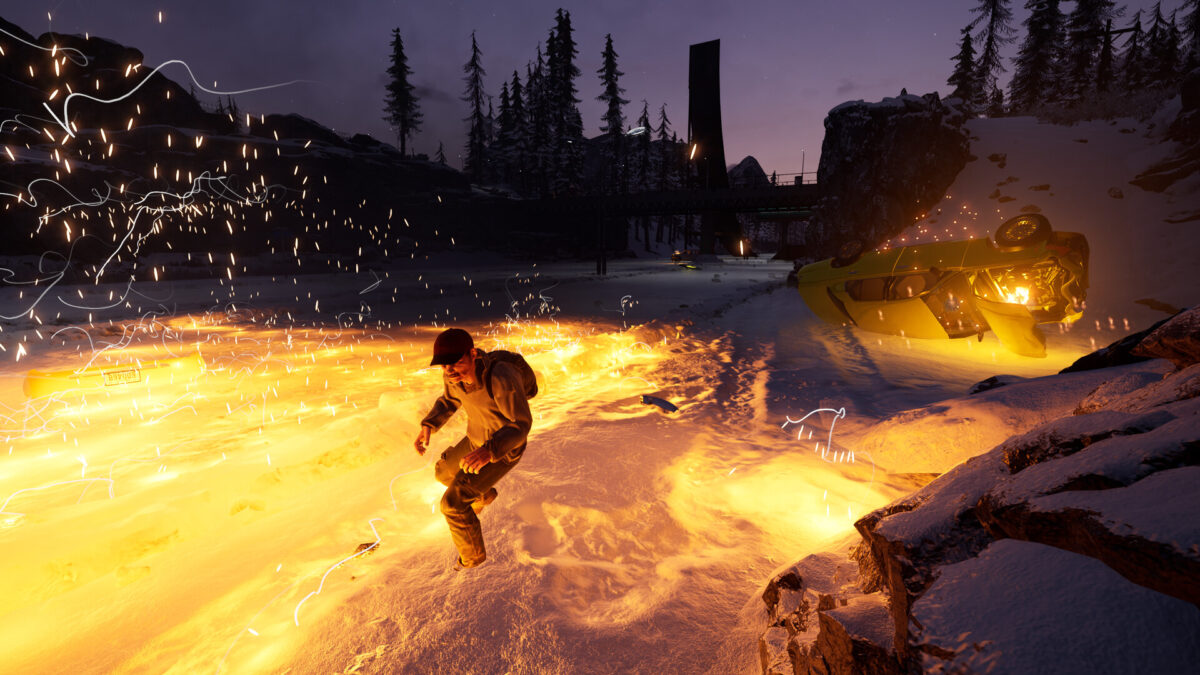 充滿物理細節的公路碰撞場景