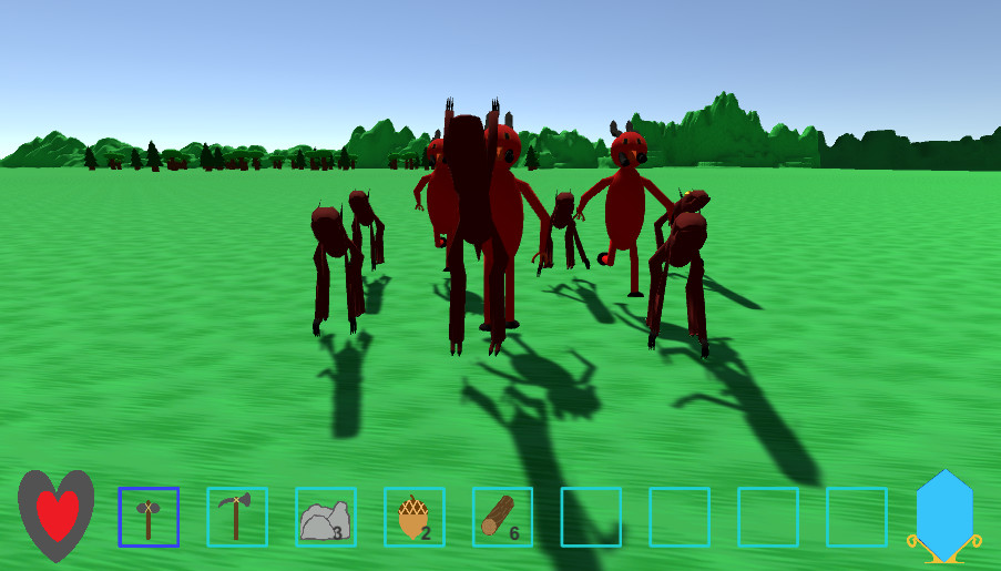 蟻人族群在 Nymar 世界中的運作場景