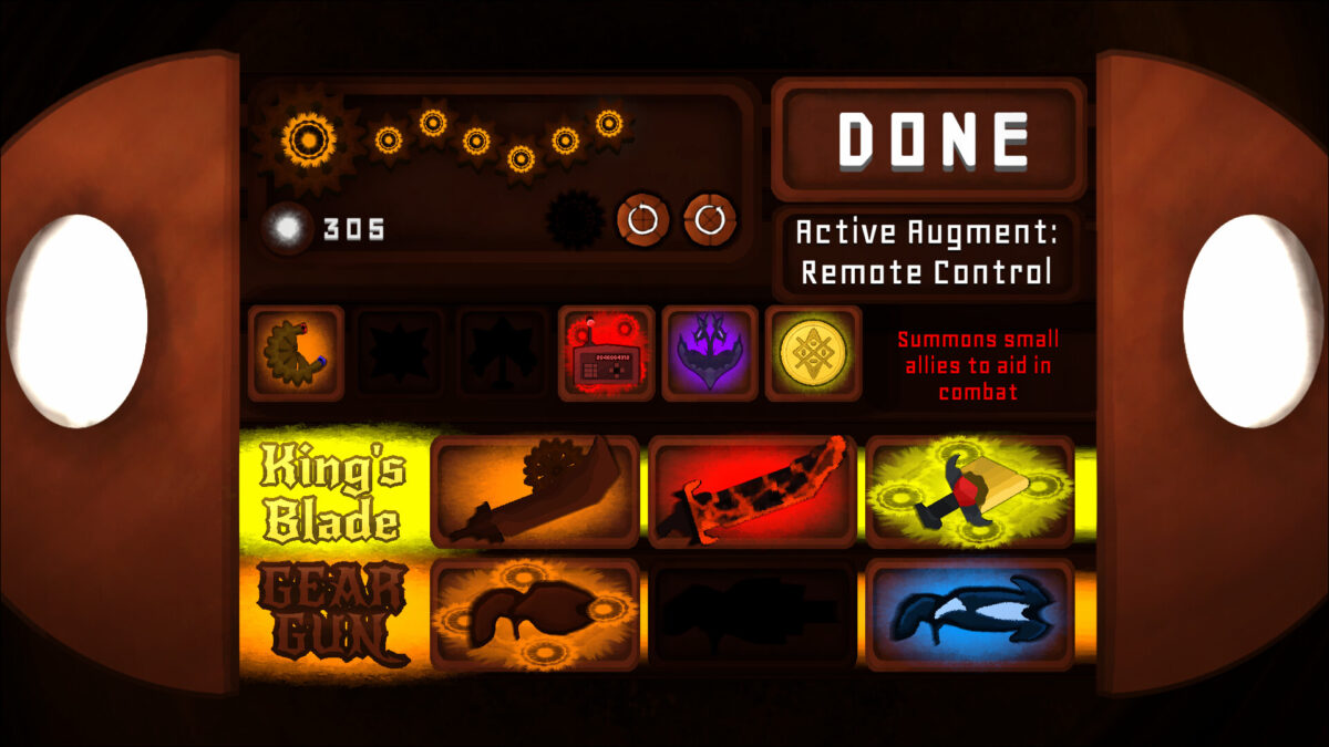 異議之齒:角色成長與技能解鎖界面