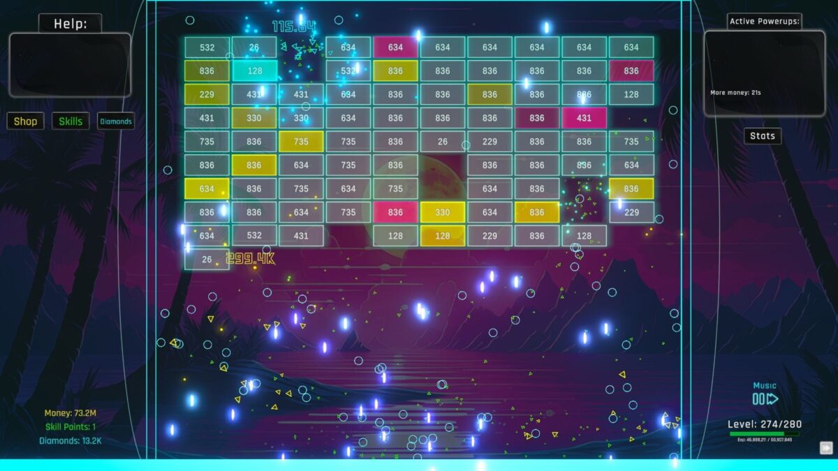 遊戲中解鎖的不同主題配色