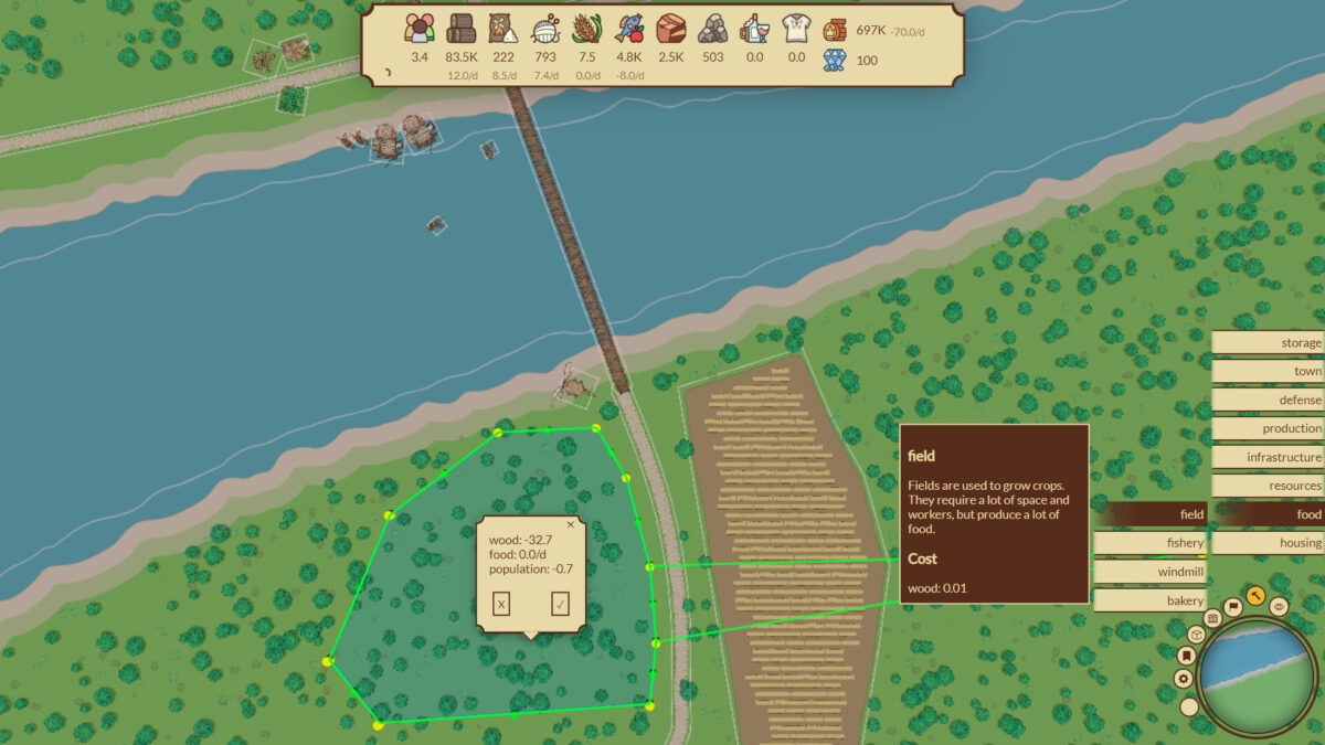 Project Rebearth 遊戲截圖：細膩的手繪建築細節