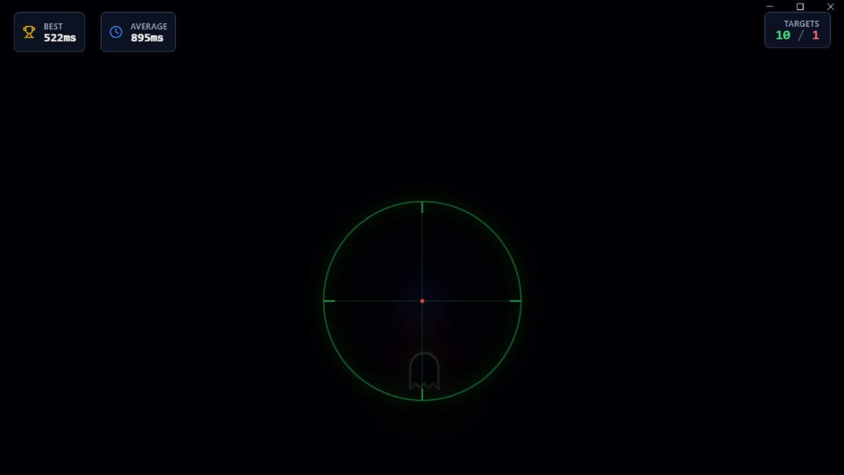 精確到毫秒的成績結算介面