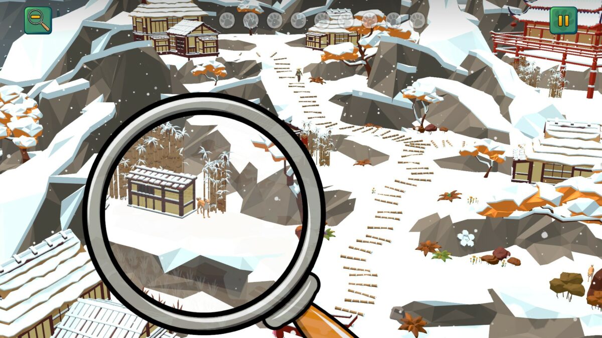 寧靜的森林尋狗之旅