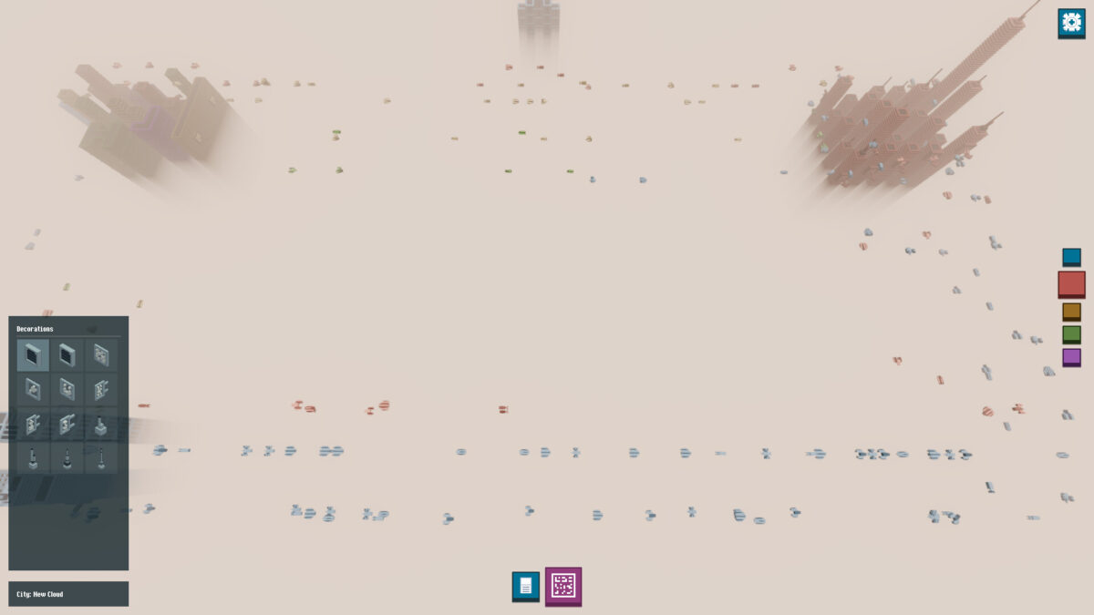 遊戲展現出的色彩對比與現代藝術感