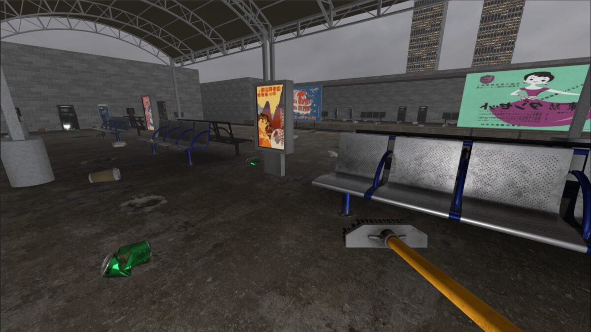 沉浸感十足的車站黎明場景