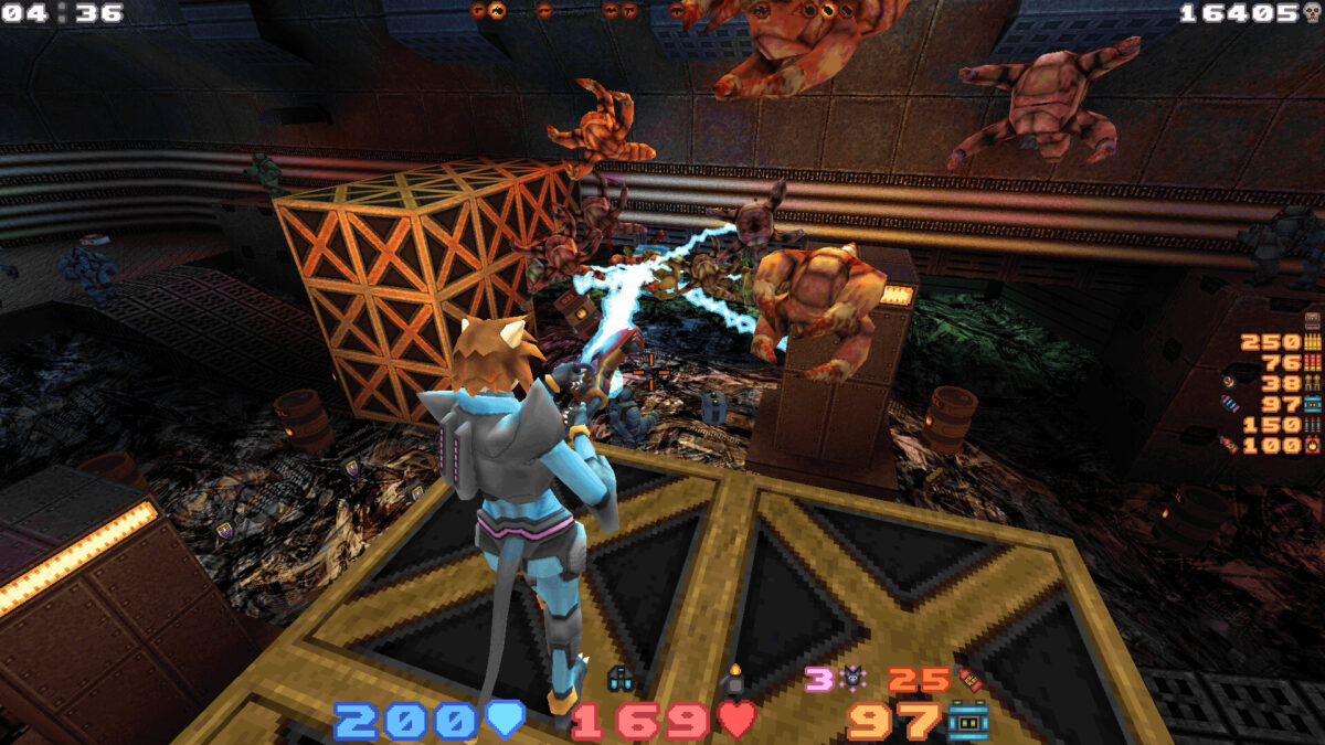 巨大的 BOSS 戰場景