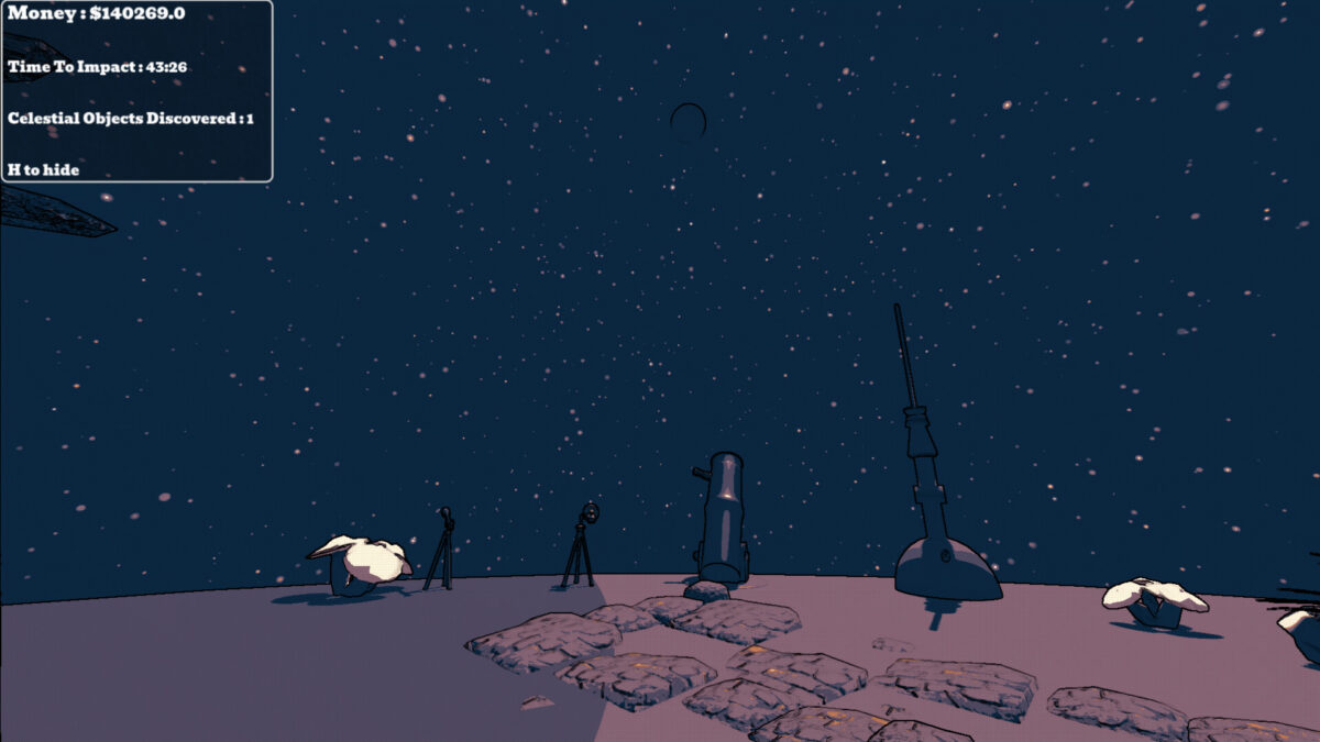 獨特的 3D 藝術風格展現虛空中的浮島