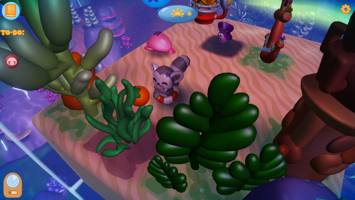 充滿細節的深海生物與水下場景