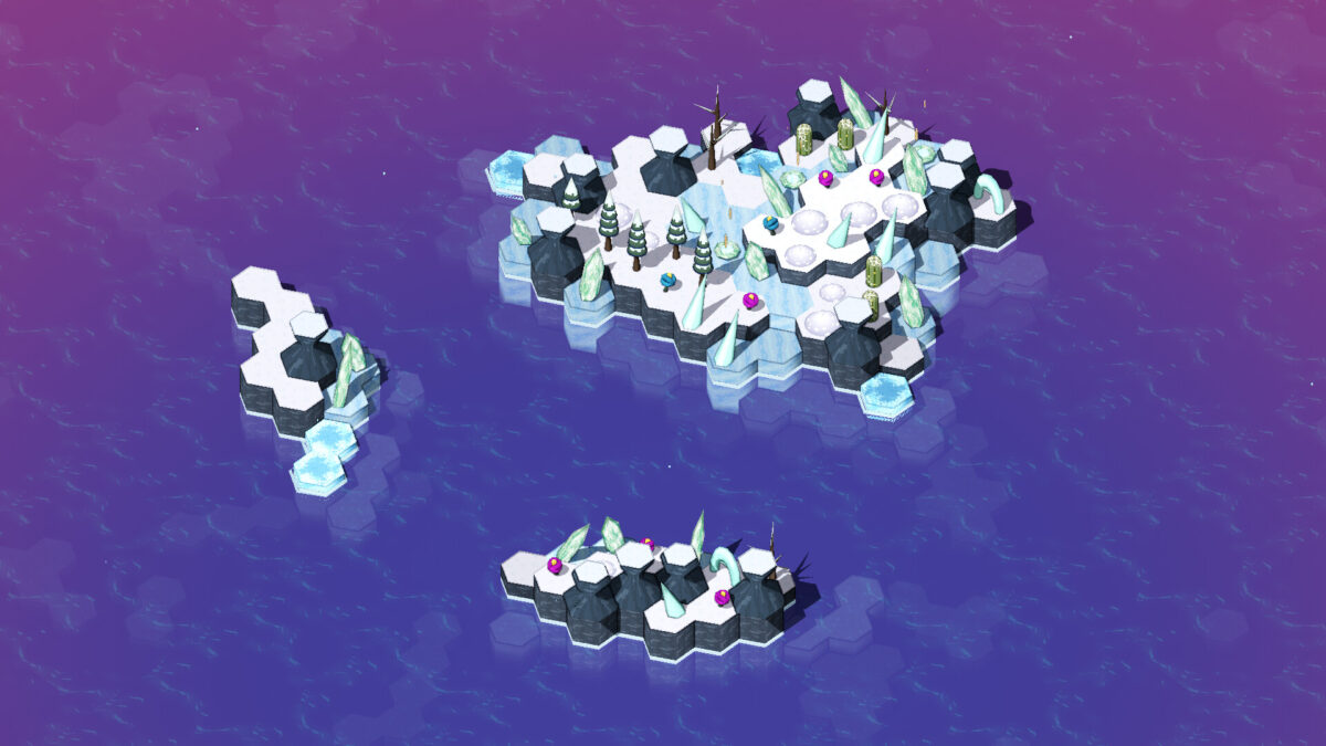 程序化生成的群島地形