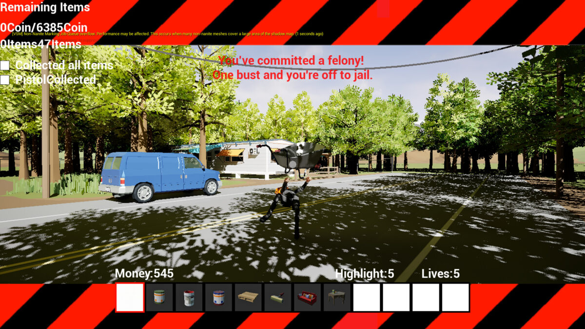 BYE BYE! POLICE! 遊戲實際場景截圖三