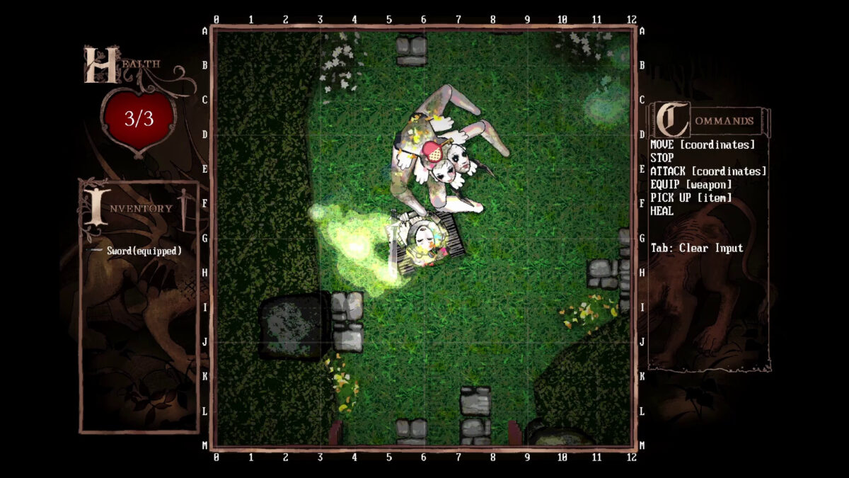 充滿黑暗奇幻色彩的對峙場景