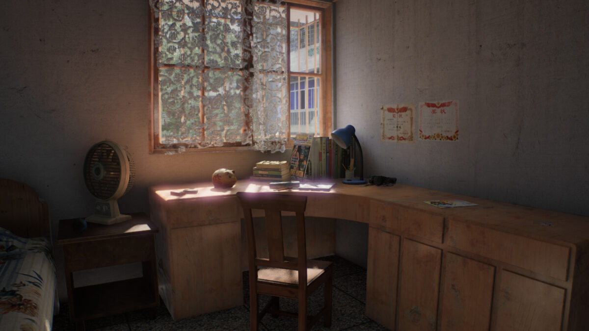 遊戲中的空靈場景展示