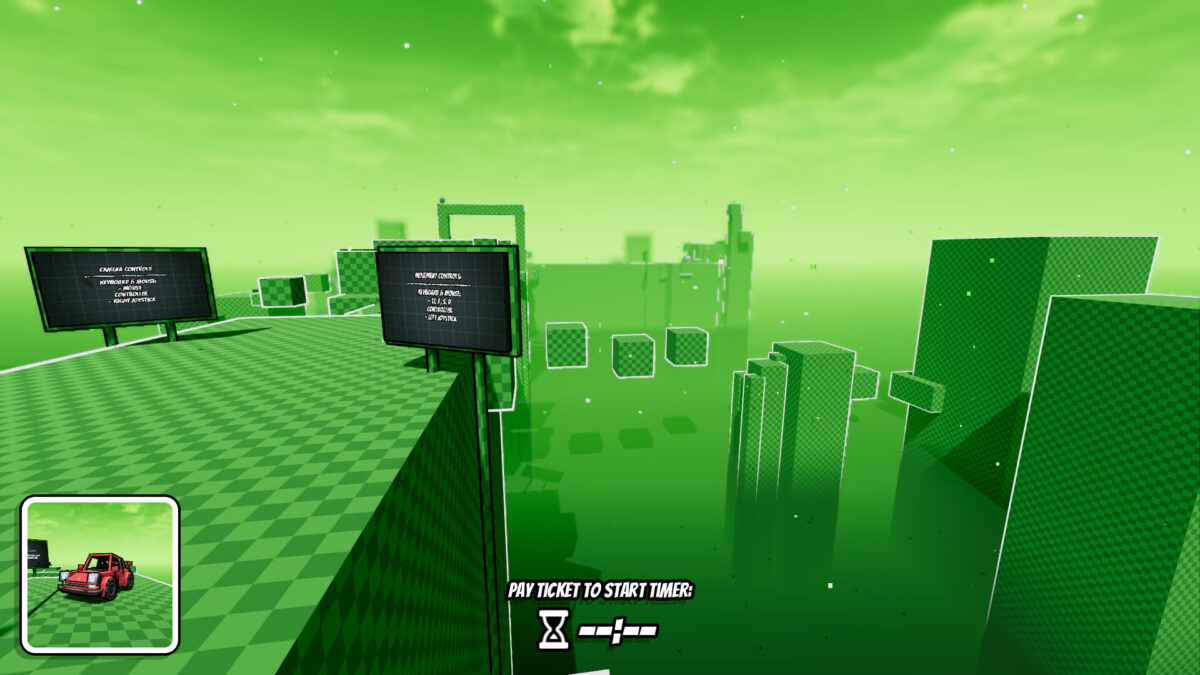 遊戲中的車輛與硬幣收集