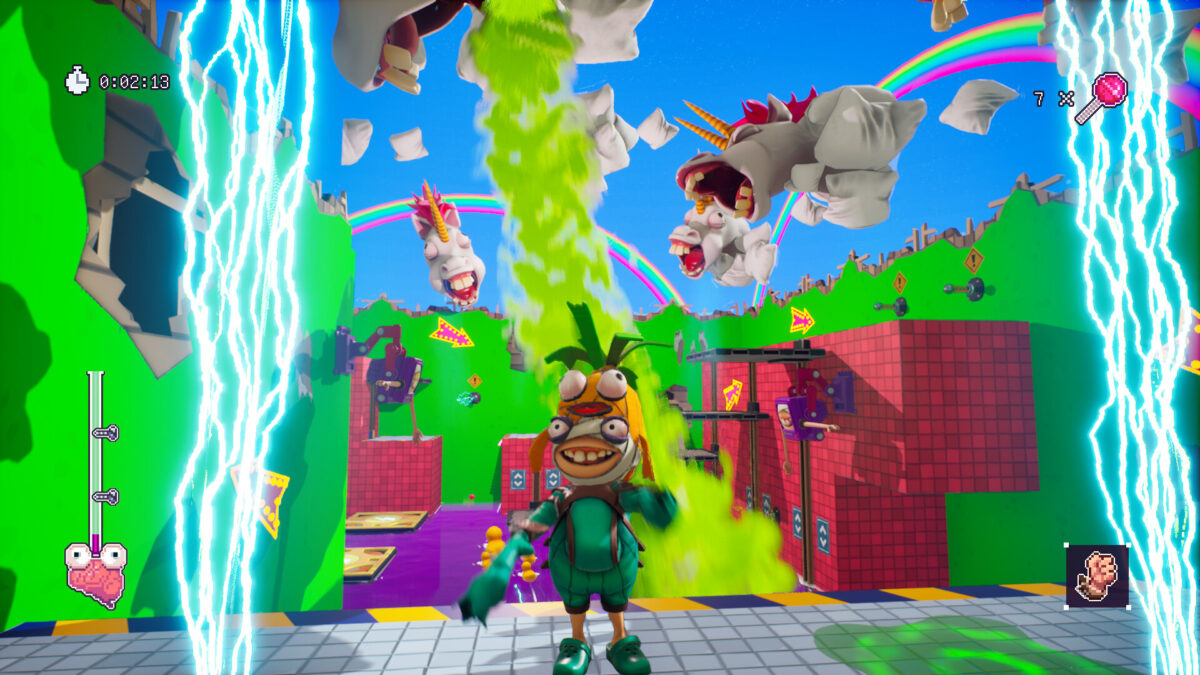 多樣化的角色技能與藥物效果展示