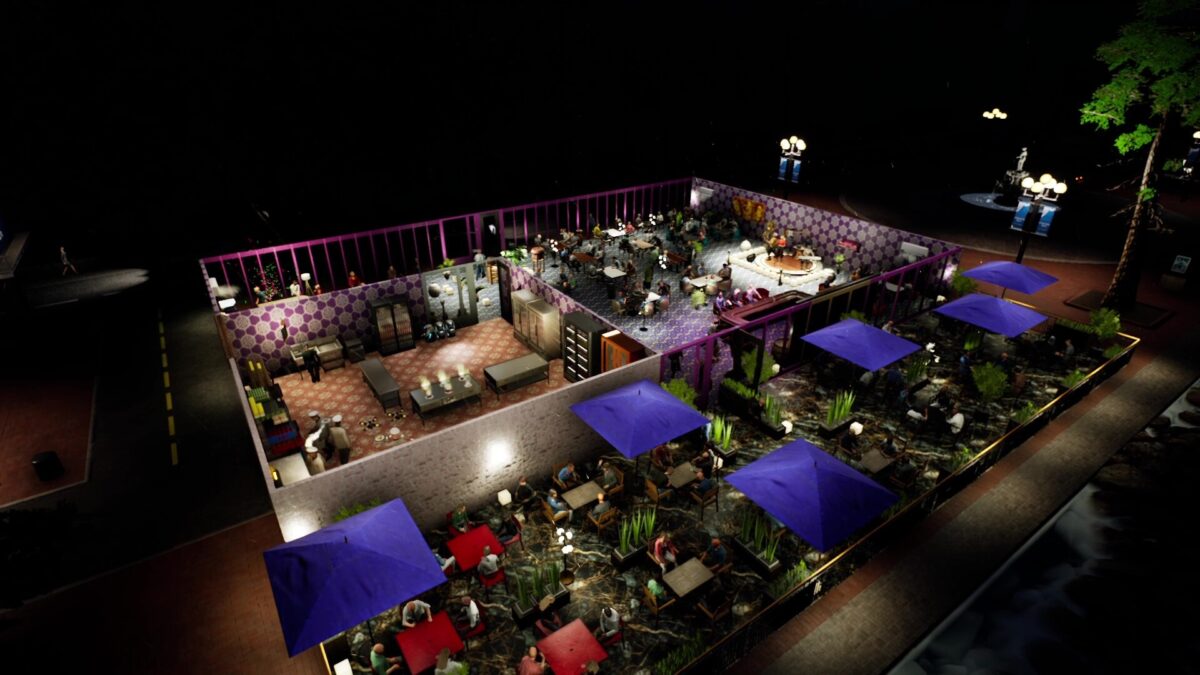 精緻的菜單與食物模型