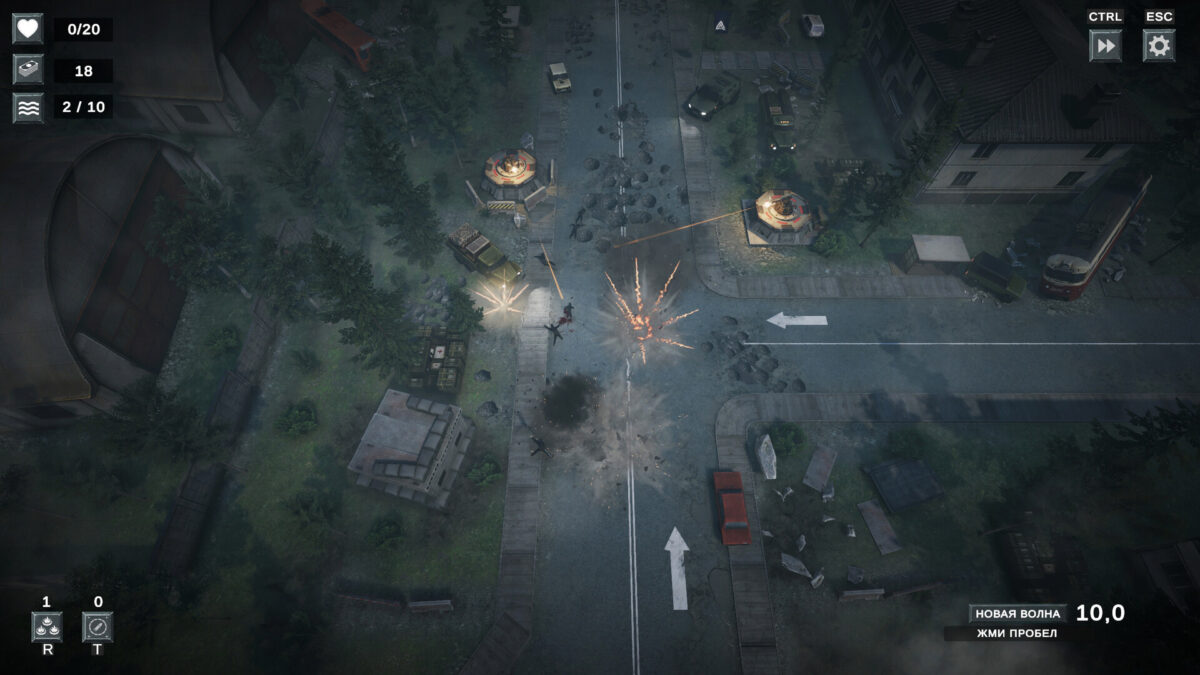 遊戲中的防禦塔配置與升級介面