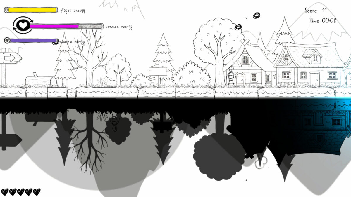 利用鏡像原理進行的解謎關卡