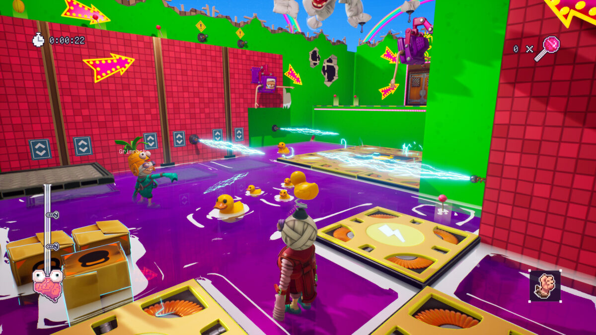 診所內部的複雜關卡設計