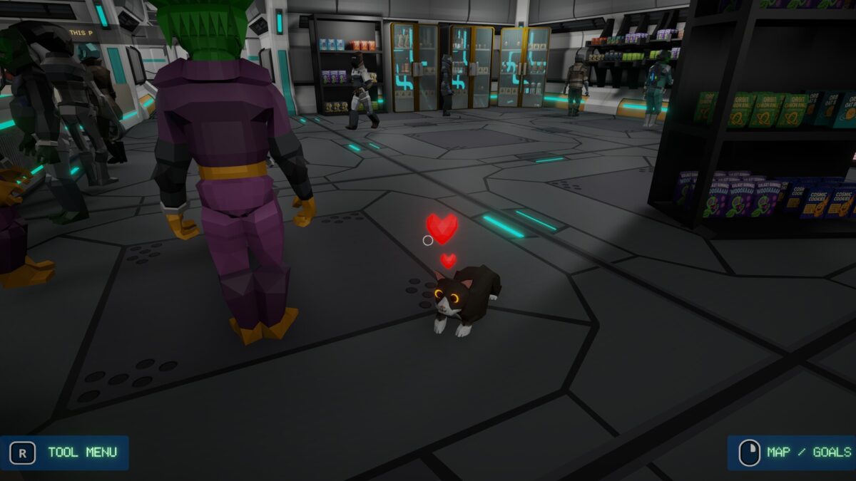 太空站內部經營畫面