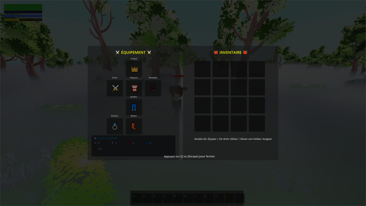 Dulmyr 角色裝備介面