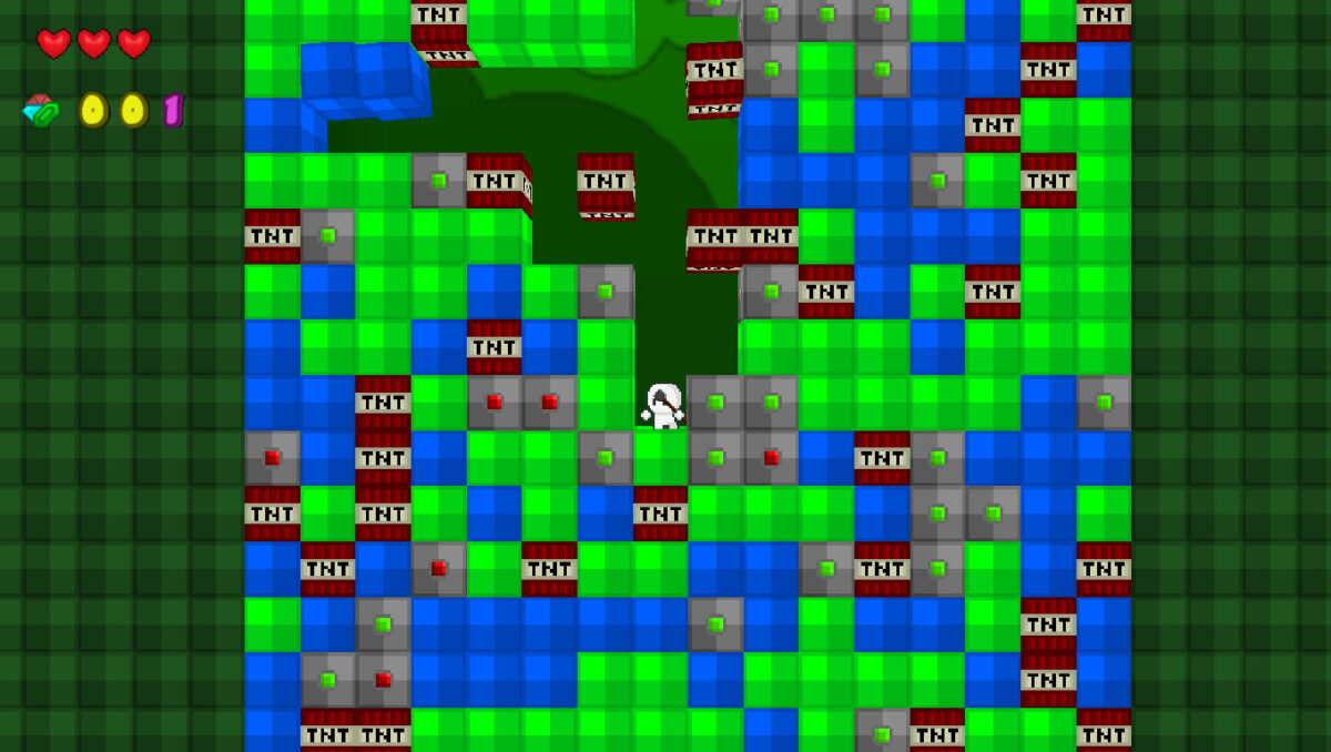 地底挖掘實機畫面