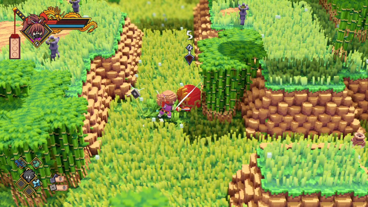 精緻的體素場景與光影效果展示