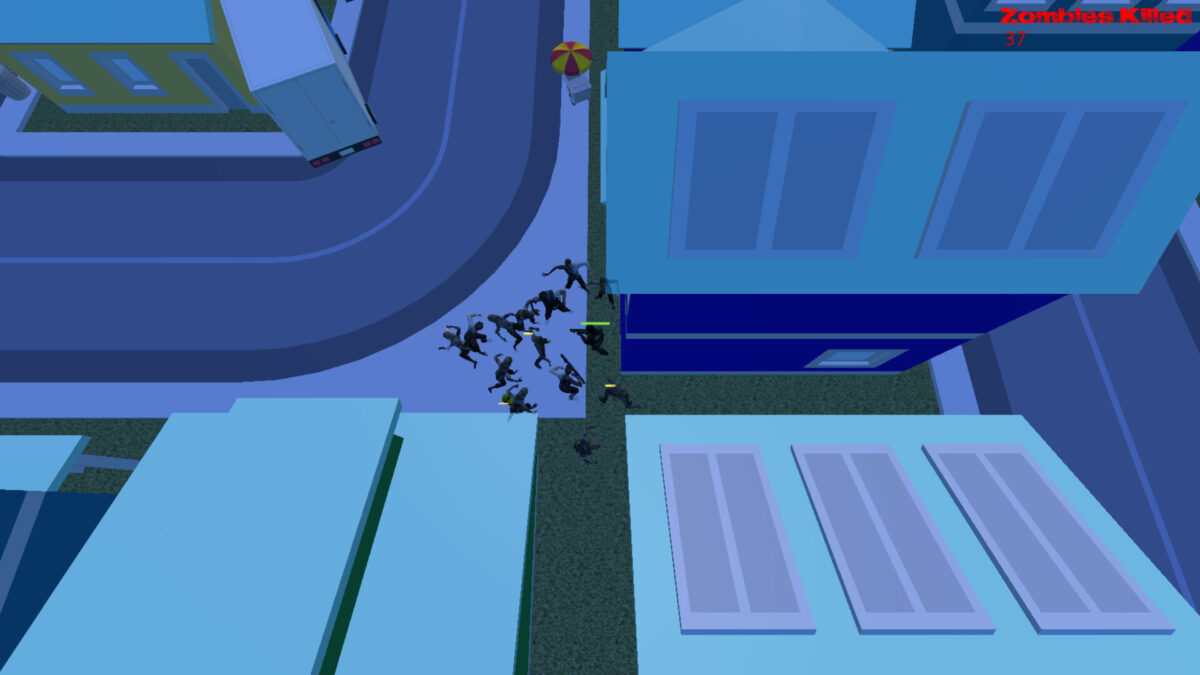 利用環境障礙物與武器擊退敵軍