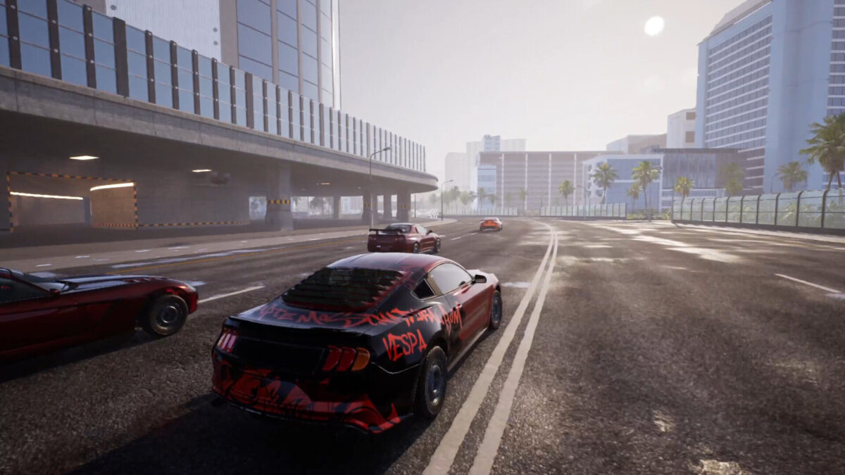 Underground Garage 遊戲環境光影效果