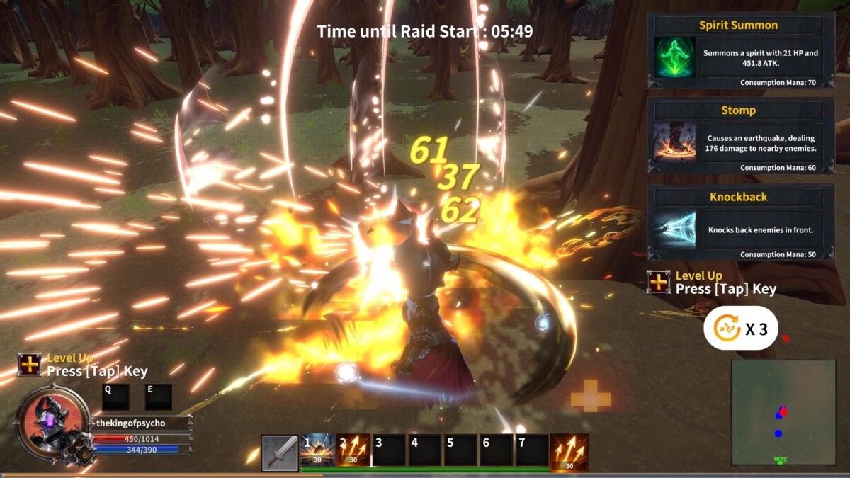 Raid One 團隊合作畫面