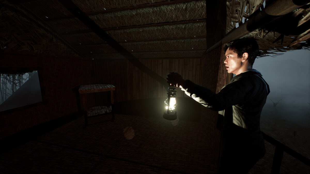 昏暗森林中的危險氣息