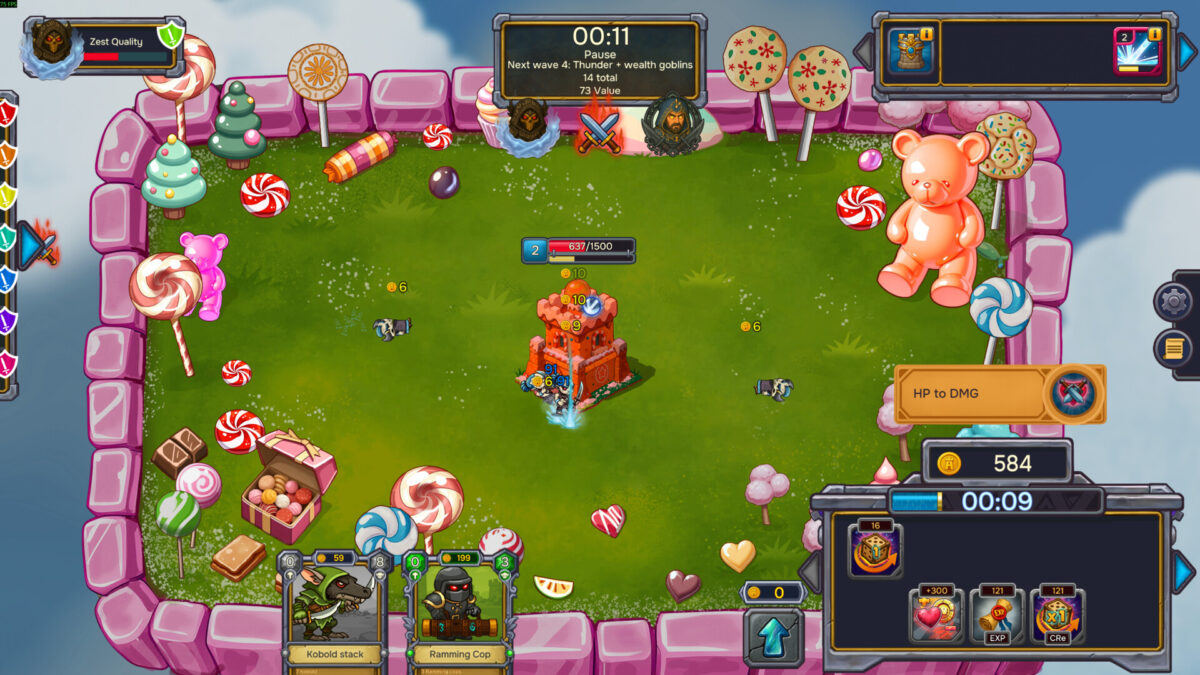 堡壘狂怒 Fortress Fury 華麗彈幕特效