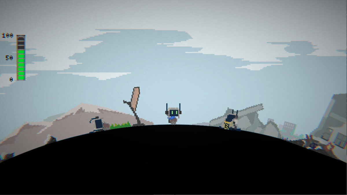 Nico 在廢墟中的探索畫面