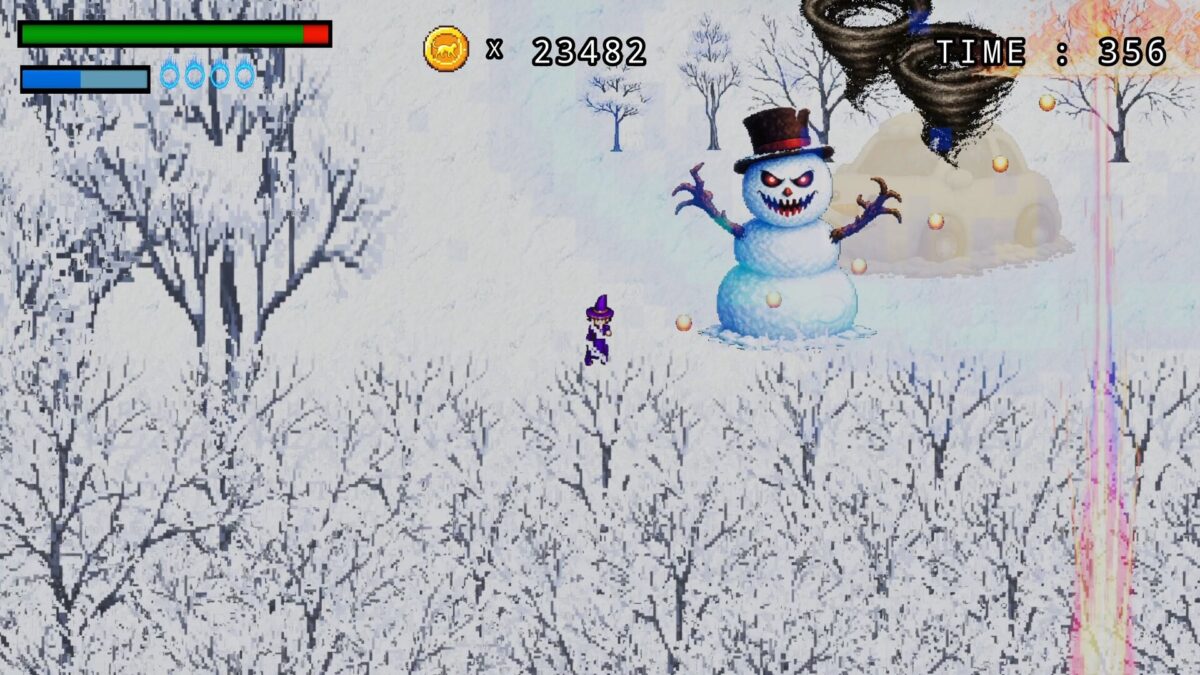 Witch and Rich 充滿張力的戰鬥畫面