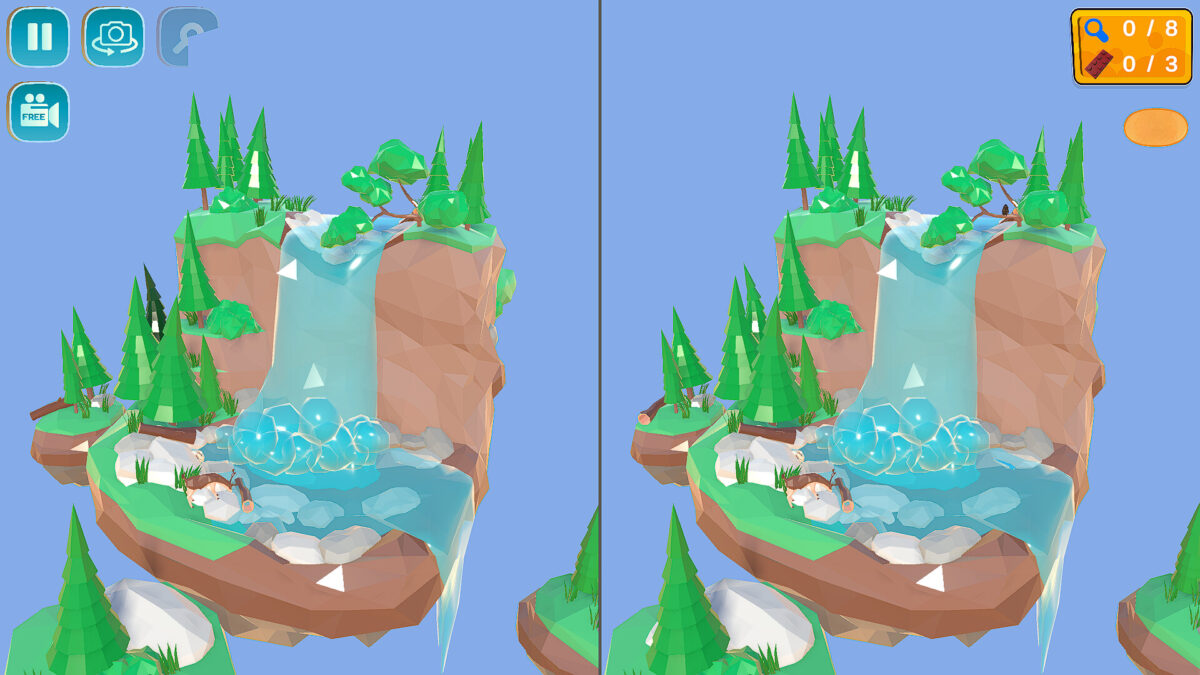 Find the Differences 3D 的場景渲染細節